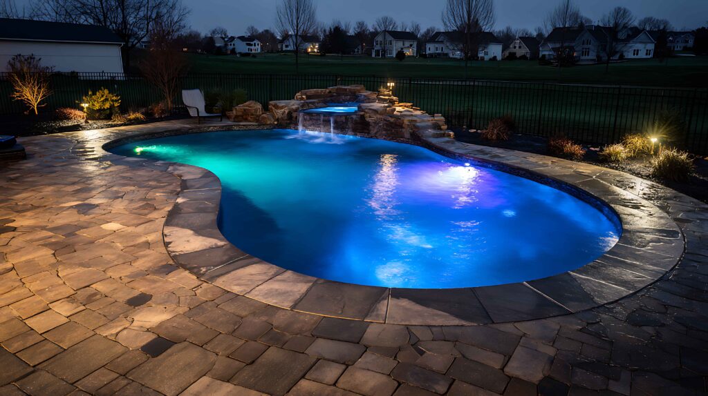 UV pool disinfection